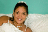 Papi in wedding dress